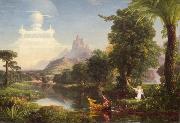 Thomas Cole The Voyage of Life:Youth (mk13) USA oil painting artist